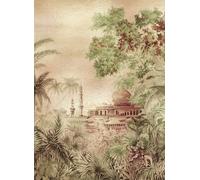 Coordonne Carta da parati panoramica Taj Majal Metallics - Gold