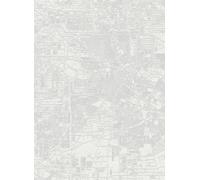 Coordonne Carta da parati panoramica Urban Map - White