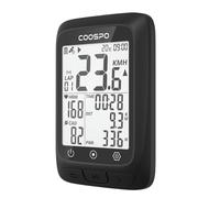 COOSPO BC107 Computer Per Bici GPS Nero 28 H Batteria Contachilometri Strava