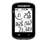 COOSPO CS300 Computer da bicicletta wireless GPS Tachimetro bici Contachilometri 2,6 pollici Bluetooth ANT + IPX7 Sincronizzazione APP di altitudine per Strava TP