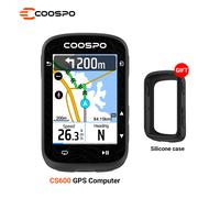 COOSPO CS600 Mappa colorata Touch-screen Computer da bici Navigazione GPS Computer da ciclismo wireless Contachilometri per allenamento indoor