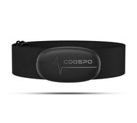 COOSPO Fascia toracica con cardiofrequenzimetro H6, Bluetooth ANT+ HRM, per corsa, ciclismo, palestra e sport