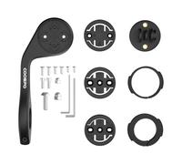 CooSpo Supporto per computer da bici, supporto a sgancio rapido per Garmin, Wahoo, Bryton, Ciclocomputer, compatibile con gopro, supporto esteso per computer da bici esterno