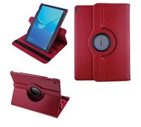 COOVY® 2.0 Custodia per Huawei MediaPad M3 Lite 10 (10.1") SMART 360° GRADI DI ROTAZIONE COVER SUPPORTO PROTEZIONE CASE | rosso