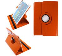 COOVY® 2.0 Custodia per Samsung Galaxy TAB S 10.5 SM-T800 SM-T801 SM-T805 SMART 360° GRADI DI ROTAZIONE COVER SUPPORTO PROTEZIONE CASE Auto Sveglia/Sonno | arancio