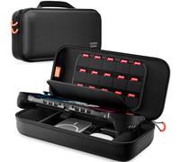 COOWPS Switch 2 Custodia per Nintendo Switch 2 (2025), compatibile con SUPCASE/Mumba, custodia portatile da viaggio con protezione completa, contiene power bank, 15 carte da gioco, accessori per