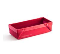coox Forma miracolosa cornice M in rosso: la prima forma pieghevole in silicone per creazioni senza limiti, perfetta per torte, pane e casseruole