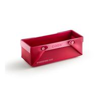 coox Forma miracolosa cornice S in rosso, la prima forma pieghevole in silicone per creazioni senza limiti, perfetta per torte, pane e casseruole