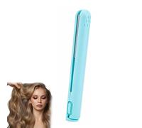 Coozyland Curling Iron, Dualglam Mini Dual-Purpose Curling Iron, Cozy Home, 2 In 1 Mini Wand, Dualglam, For All Hair Types (blue)