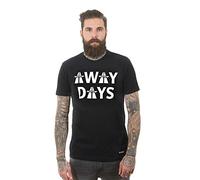 COPA Away Days, T-Shirt Girocollo Uomo, Nero, M