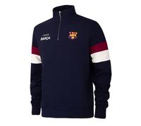 COPA FC Barcelona 1899 - Felpa con mezza zip, colore: Blu navy, blu navy, XL