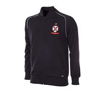 COPA Fulham FC 1983-84 Retro Football Jacket, Giacca da Calcio retrò Uomo, Nero, S