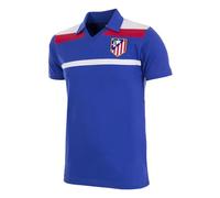 COPA - Maglia Terza retrò - Calcio - Uomo - Atletico Madrid 1986 - Blu - 100% Cotone - Taglia L