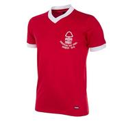 COPA Nottingham Forest 1979, Maglietta da Calcio rétro con Scollo a V, Uomo, Maglietta da Calcio retrò con Scollo a V, 719, Rosso, L