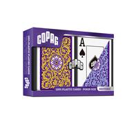 COPAG 1546 Neoteric Poker Misura Carte Doppio Deck Jumbo Index Giallo Blu 035-0