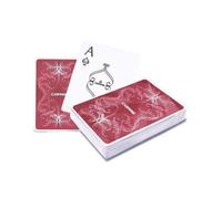 COPAG Centennial 100% Plastica Poker Mazzo di Carte Rosso Jumbo Indice