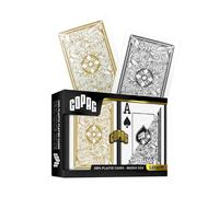 Copag Legacy Bridge Mazzo Carte Jumbo Doppio Deck Nero Oro