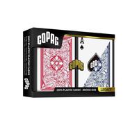 Copag legacy Ponte Misura Regolare Indice Carte da Gioco Doppio (Rosso E Blu)