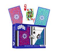 Copag Neoteric Ponte Misura Carte da Gioco Doppio Deck Jumbo Index Rosso Verde