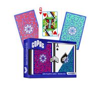Copag Neoterico Ponte Carte da Gioco Doppio Regolare Indice Rosso Verde 029-9