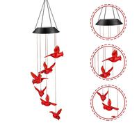 Copano di vento solare per il colore del patio esterno che cambia luce