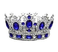 Coparini da donna, gioielli per capelli Tiara corona per donne Lusse Crystal Flower Crown Chieping Prom King Crown for Wedding Tiaras e corone Accessori per gioielli per capelli