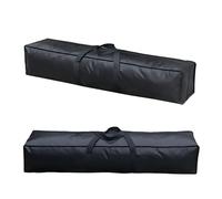 Copechilla borsa per utensili nera con maniglia,borsa porta attrezzi 60X15X15CM,emergenza per il bagagliaio,utensili di grandi,resistente all'usura impermeabile a doppio strato di ispessimento