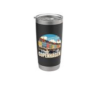 Copenaghen Danimarca/Copenaghen Bicchiere termico in acciaio inox doppia parete