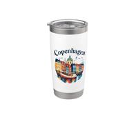 Copenaghen Danimarca/Copenaghen Bicchiere termico in acciaio inox doppia parete