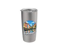 Copenaghen Danimarca/Copenaghen Bicchiere termico in acciaio inox doppia parete