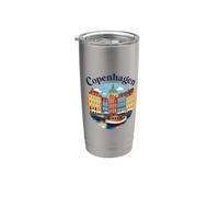 Copenaghen Danimarca/Copenaghen Bicchiere termico in acciaio inox doppia parete