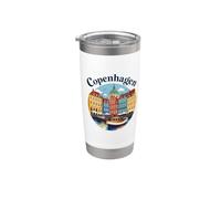 Copenaghen Danimarca/Copenaghen Bicchiere termico in acciaio inox doppia parete