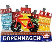 Copenaghen Danimarca Copenaghen Magnete Frigorifero Magnete Decorazione Sticker Souvenir Resina Artigianato Lavagna Cucina