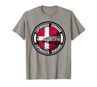 Copenaghen Danimarca Viaggi Maglietta