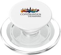 Copenaghen Souvenir Danimarca Skyline Orgoglioso danese Uomini Donne PopSockets PopGrip per MagSafe