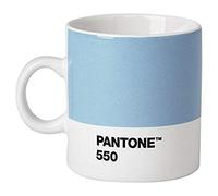 Copenhagen design Pantone Espresso, Small Coffee Cup, fine China (Ceramic), 120 ml, Light Blue, 550 C, Porcellana, One Size