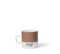 Copenhagen Design Pantone Porzellan 17-1230 - Tazzina da caffè in porcellana, 120 ml, con confezione regalo, colore: Mocha Mousse