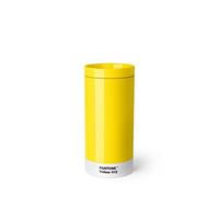 Copenhagen design Pantone To Go Cup, Stainless Steel Travel Mug/Thermo Cup, 430 ml, Yellow 012 C
