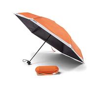 Copenhagen Design Ombrello Pantone Travel pieghevole in scatola con portachiavi Arancione