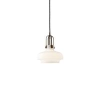 Copenhagen SC6 Lampadario in Vetro Opale E Ottone
