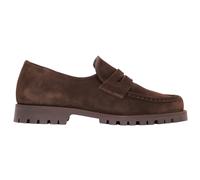 Copenhagen Studios CPH848 mocassino uomo in camoscio marrone Chocolate