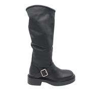 Copenhagen Studios - Cph441 Stivale Alto in Pelle - - Shoes - Donna - Nero - 39 EU