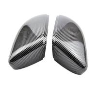 Coperchi A Specchio Laterale Cappucci Per Coperture Specchietti Laterali Per Auto 2Pezzi Per Golf 6 Per Touran Coppia Ala Copertura Specchietto Retrovisore Tappo Rivestimento Nero