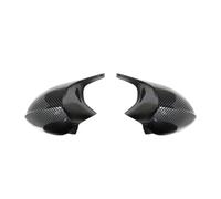 Coperchi a specchio laterale Per BMW Serie 1 3 E92 E93 E90 E91 Nero Per M3 Style Cover E81 E82 E87 E88 Calotta Per Specchietto Retrovisore In Fibra Di Carbonio Calotte specchietti(Carbon Fiber A)