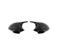 Coperchi a specchio laterale Per BMW Serie 1 3 E92 E93 E90 E91 Nero Per M3 Style Cover E81 E82 E87 E88 Calotta Per Specchietto Retrovisore In Fibra Di Carbonio Calotte specchietti(ABS Black)