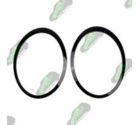 Coperchi Anello Fari Anteriori Lucidi Neri Mini R59 Roadster Cooper S JCW