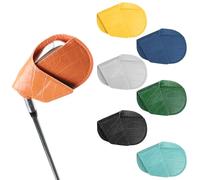 Coperchi Colorati Per Ferri Da Golf - Set 7/10 Pezzi Antigraffio Per Teste Di Mazza | Custodie In Pelle PU Con Chiusura Magnetica Per Ferri, Identificazione Semplice E Protezione Deposito Interno &