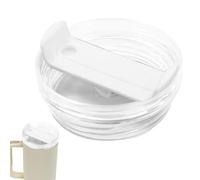 Coperchi Con Cannuccia Ribaltabile - Coperchio Per - Coperchio A Tenuta Stagna | Coperchi Per Tazze In Silicone A Prova Di Perdite Da 40 Once Con Manico, Progettati Per Avventure All'aria Aperta