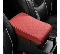 Coperchi Cuscino Bracciolo Auto per MG ZS GS One 2015-2025, Universale Pelle Console Centrale Copribraccioli Tappetino Interni Accessori per SUV Camion, C/Red