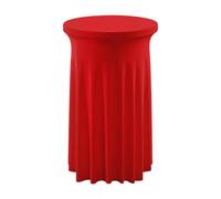 Coperchi Da Tavolo Da Cocktail, Design Resistente Slip, 24x43 Pollici, Tovaglie Da Cocktail In Allungamento Per Allungamenti Spandex, Gonna Da Bar Ad Alto Tavolos A Alto Tavolo, Facile Da Pulire